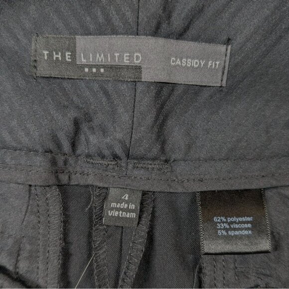 The Limited Cassidy Pants Womens Size 4 Bootcut NWT Black Work Business Trouser - Picture 3 of 8